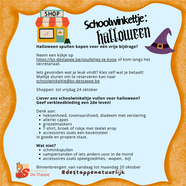 Schoolwinkeltje Halloween